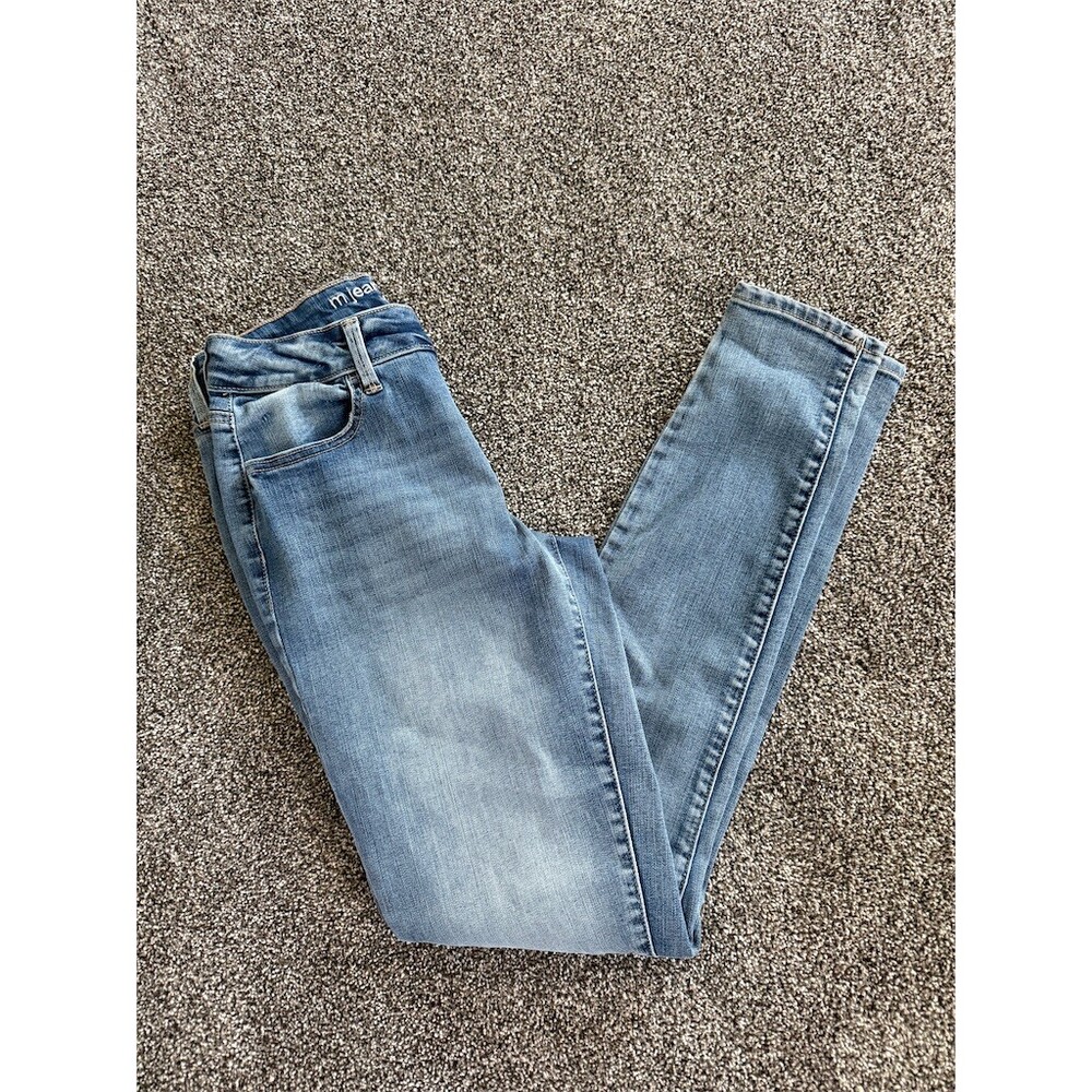 S Jeans by Maurice's Skinny Jeans Women's Size S Light Wash Blue Mid-Rise